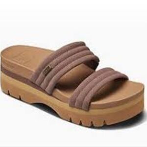 Reef Kaia 2.5 Slide Sandals- Brown